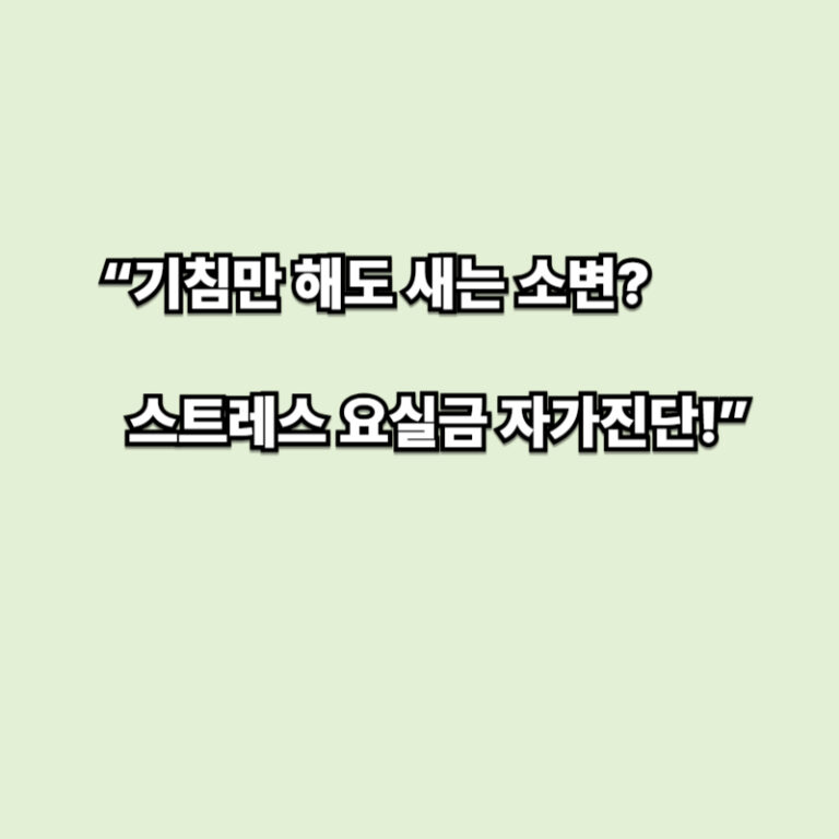 여성 요실금