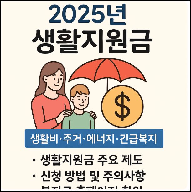 2025년 생활지원금
