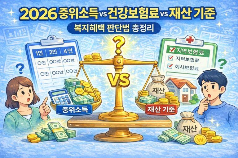 중위소득 계산법